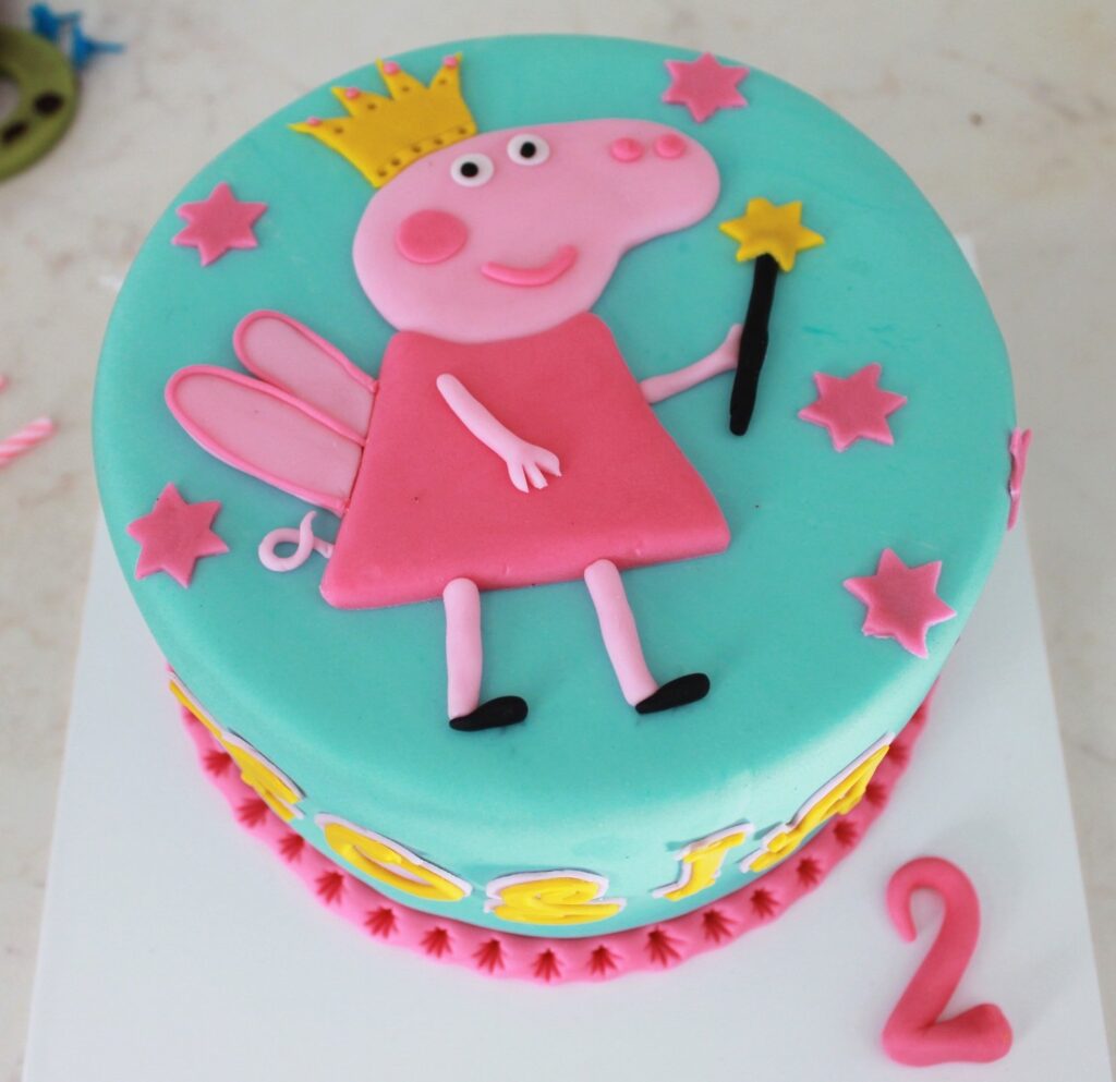 świnka peppa tort