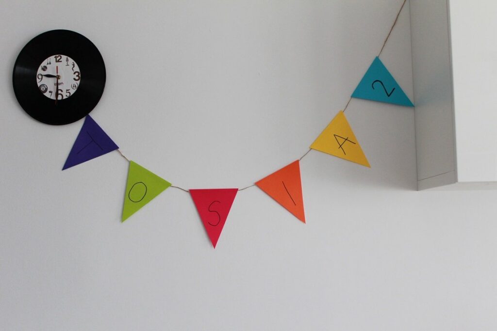 girlanda urodzinowa peppa