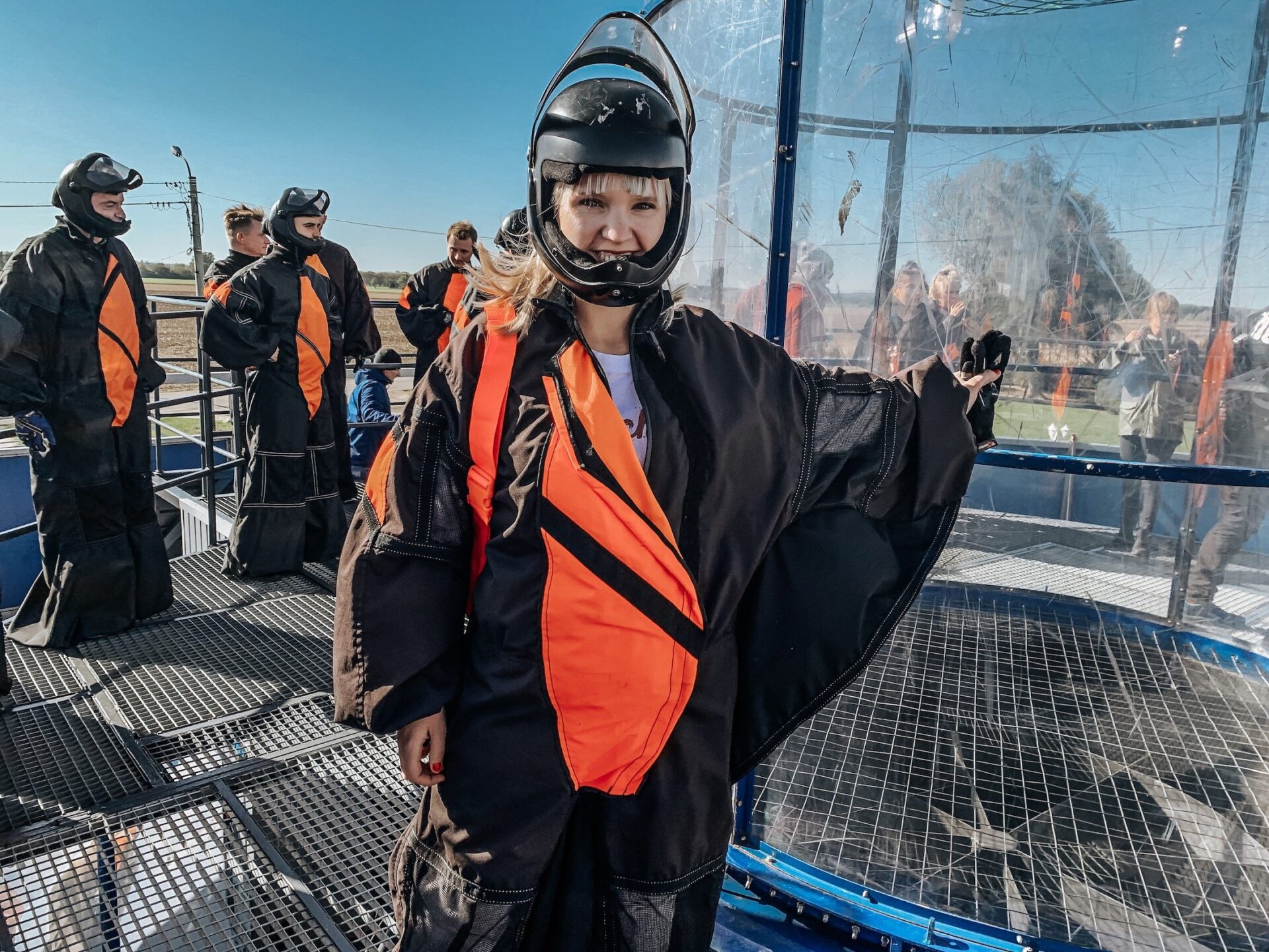 lot w tunelu aerodynamicznym