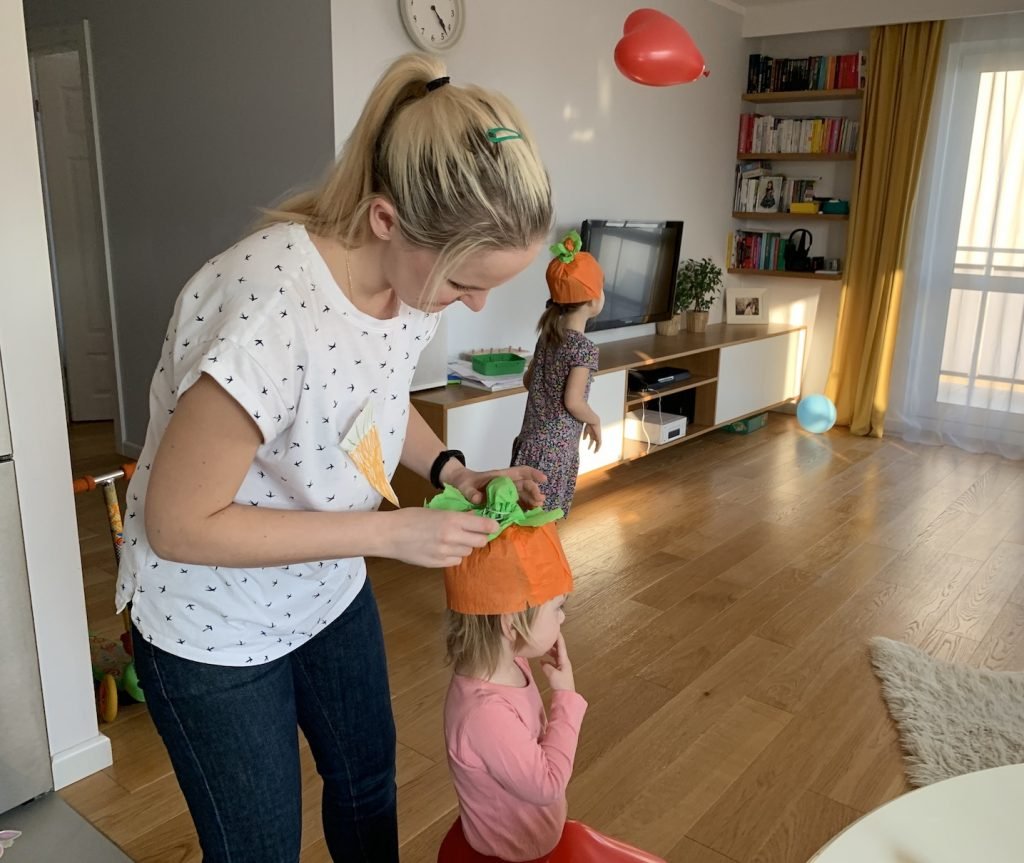 marchewkowe czapki