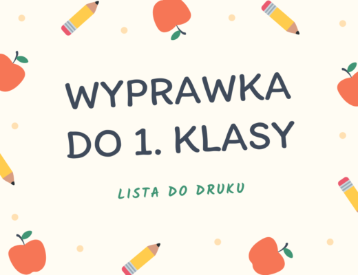 wyprawka dla pierwszoklasisty