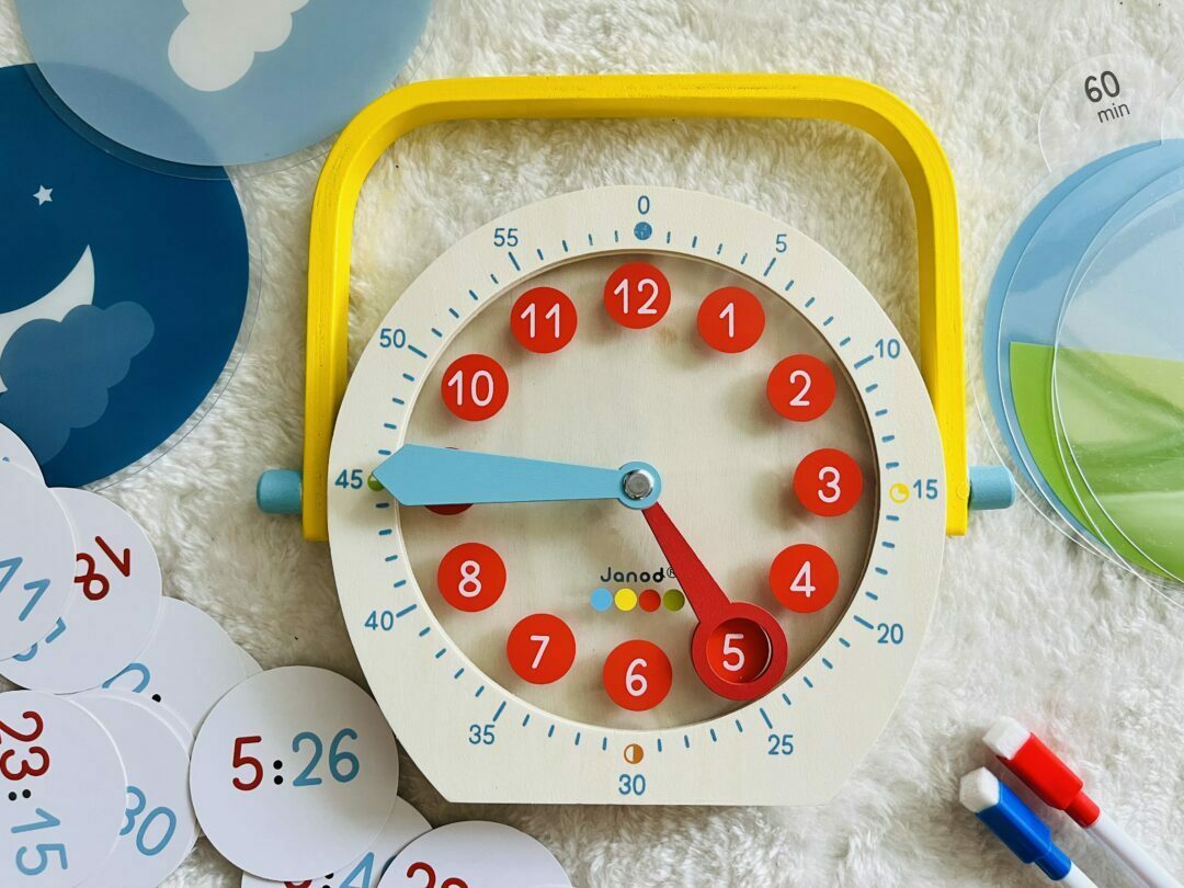 zegar do nauki godzin